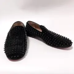 スタッズ　ルブタン　Dandelion Spikesブラック ローファー　厚底