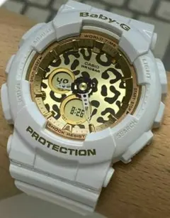 レオパード　BA-120 baby-G ゴールド　ヒョウ柄　激レア　稼動品 レオパード BA-120 baby-G ゴールド ヒョウ柄 激レア 稼動品