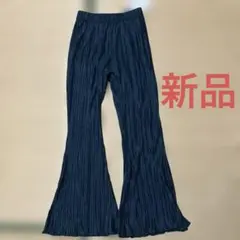 ViVi プリーツ フレアパンツ ズボン ボトムス グリーン M 新品