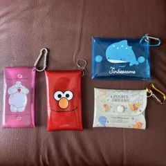 キャラクター ポーチ セット 4点 コインケース