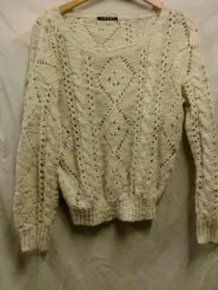 本日限り特価プロフ必読INGNIニットセーター/M