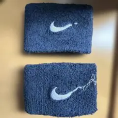 Nike リストバンド 2個セット ネイビー