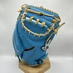 ハタケヤマ PRO-M8LBK 限定軟式キャッチャーミット　水色　限定のサムネイル
