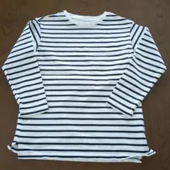 UNIQLOユニクロ綿コットンボーダーカットソー130cm