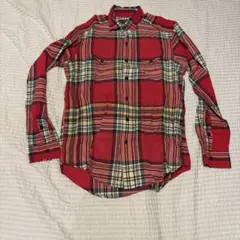 ラルフローレン ミリタリー チェック シャツ