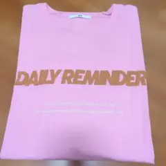 SLY ピンク DAILY REMINDER Tシャツのサムネイル