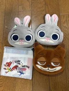 ズートピア　ジュディ　ニック　ポーチ　エコバック