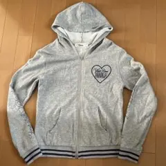 Diable グレー ジップアップパーカー サイズ3