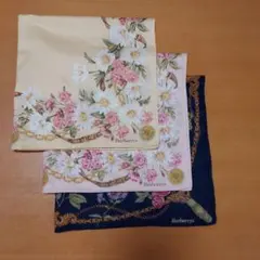 BURBERRYS　ハンカチ　3枚セット　バーバリー