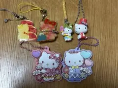 ハローキティ アクリルキーホルダー 6個セット