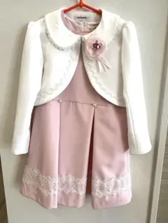 女の子用フォーマルドレス　120cm キッズ　入学式　結婚式