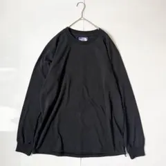 ノースフェイス　ブラック　Field Long Sleeve Tee サイズL