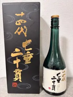 十四代　七垂二十貫　一升瓶空瓶 十四代 純米大吟醸 七垂二十貫 1800ml - お酒買取専門店