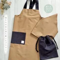 暮しの手帖 グリーンショップ購入 ニッポンリネン リネンのエプロン