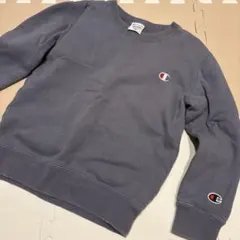 Champion グレー トレーナー 120サイズ　ネイビー