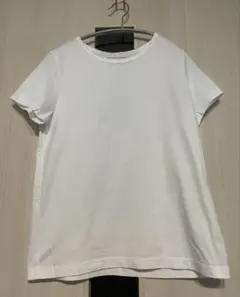 【HUMAN WOMAN】ホワイト 半袖Tシャツ