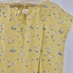 CALINER カリネ　インド綿レトロナチュラルワンピース