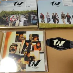 WEST.　アルバム　唯一無二　３形態セット　全形態特典ステッカー付き　重岡