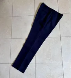 ランズエンド レディースパンツ 濃紺 テーパードタイプのサムネイル