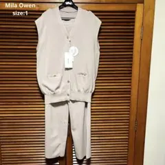 MilaOwenベージュ セットアップ