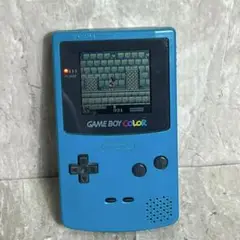 GAMEBOY ゲームボーイカラー CGB-001 青　ブルー 本体