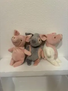 IKEA3匹の子ブタのぬいぐるみ セット