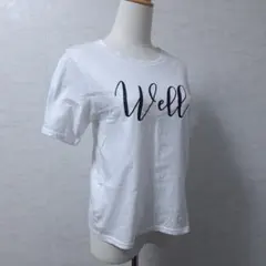 Mystrada マイストラーダ 手書き風 ロゴ Tシャツ 英字 ホワイトのサムネイル