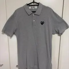 PLAY COMMEdesGARCONS ポロシャツ グレーのサムネイル