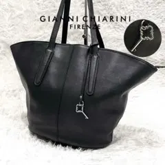極美品✨ GIANNI CHIARINI レザーリュック 黒 大容量 2WAY - メルカリ