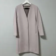 green label relaxing ノーカラーコート ノーラペル 38