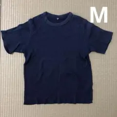 ユニクロ　メンズ　Mサイズ　半袖　ワッフル