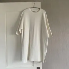 ユニクロ U サマーニット チュニック 半袖
