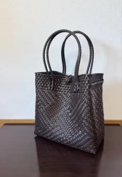 プラカゴ メルカド トートバッグ 模様編み 細あみ パサール L 1456