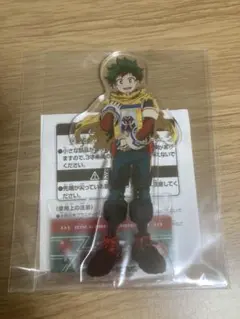 僕のヒーローアカデミア　スタンド付きビッグアクリルプレート　緑谷出久　ナムコ