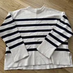 ZARA ボーダーニット