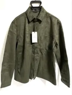 在庫セール 未使用ZARA オリーブグリーン ミリタリージャケット Lサイズ