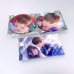 恋とプロデューサー 恋プロ eeo バースデー 缶バッジ 特典カード ハク