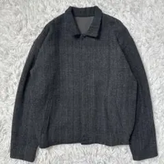 美品　ワイズフォーメン　80s ツイードウール　ブルゾン　ジャケット ワイズフォーメン 80〜90s ヴィンテージ ウールツイードジャケット