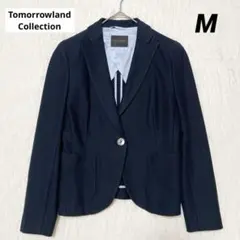 トゥモローランド テーラード ジャケット M ネイビー 紺 ブレザー
