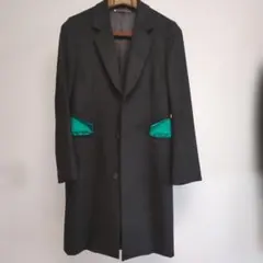 【極美品】Paul Smith チェスターコート ブラック カシミヤ100%のサムネイル