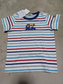 ホットビスケッツ ストライプ Tシャツ 90