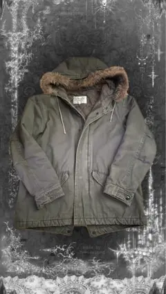 y2k grunge punk archive ミリタリーダウンジャケット