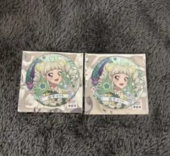 アイカツ アトレ 秋葉原 藤堂ユリカ 缶バッジ 2点セット