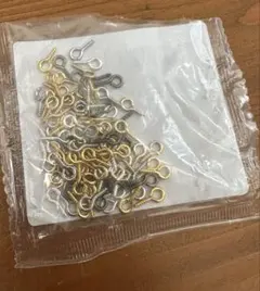 混色 5mm 金具 セット　ヒートン