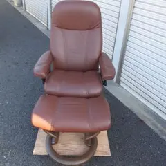 美品】シモンズ イエリアーダ オットマン リクライニングチェア ソファ