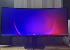 ほぼ未使用　Alienware AW3425DWM 曲面ゲーミングモニターのサムネイル