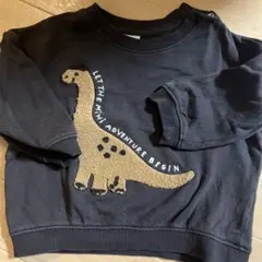 H&M 恐竜プリント トレーナー 80