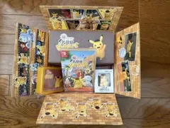 帰ってきた名探偵ピカチュウ switch スペシャル配送BOX もふもふのサムネイル