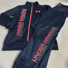 UNDER ARMOUR ジャージセット ネイビー