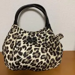 kate spade ケイトスペード ハンドバッグ レオパード ヒョウ柄